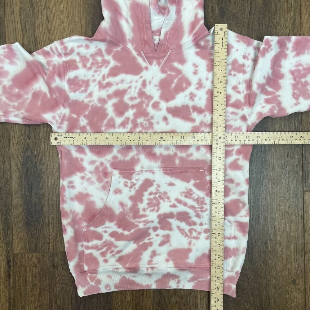 Lululemon‎ All Yours Hoodie Sweatshirt 4 Pink White Tie-Dye Pullover Women's - Picture 11 of 16